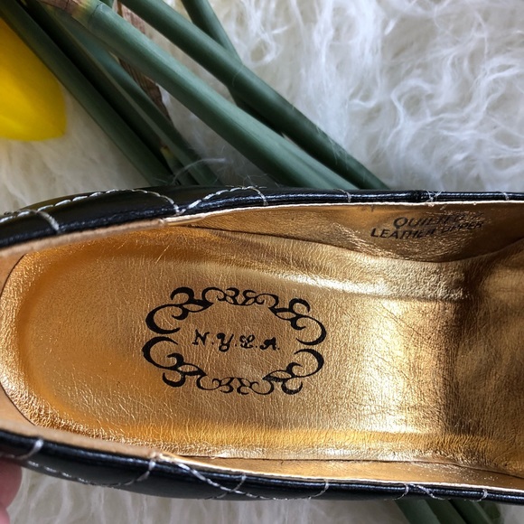 N.Y.L.A. Quilted Leather Heels - Picture 3 of 4